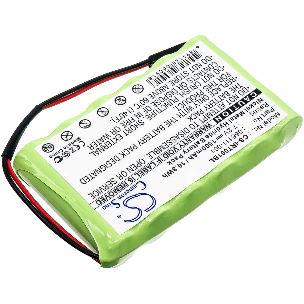 Replacement Battery for Intermec 066111-001 – Barcode Scanner – 1500mAh / 7.2V