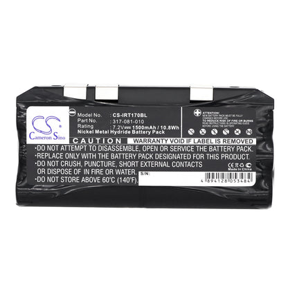 Replacement Battery for Intermec RT1700 – Barcode Scanner – 1500mAh / 7.2V