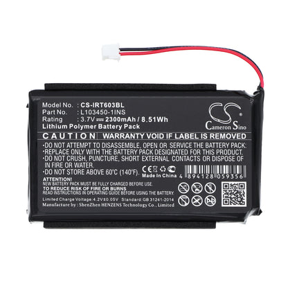 Replacement Battery for Intermec 600 – Barcode Scanner – 2300mAh / 3.7V