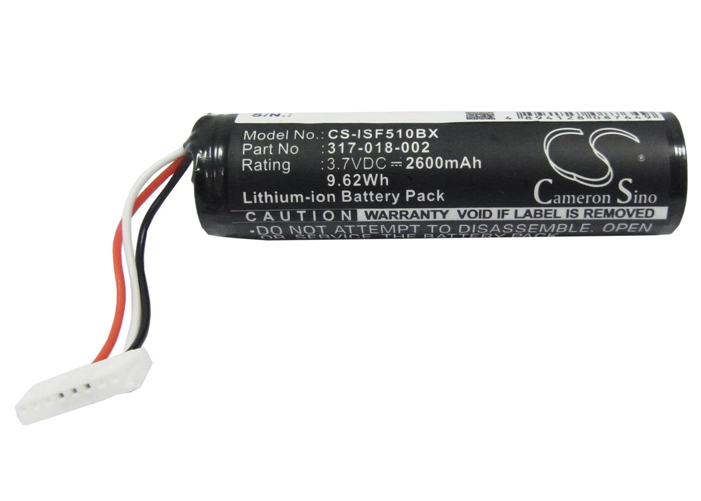 Replacement Battery for Honeywell  IN51L3-D – Barcode Scanner – 2600mAh / 9.62Wh / 3.7V