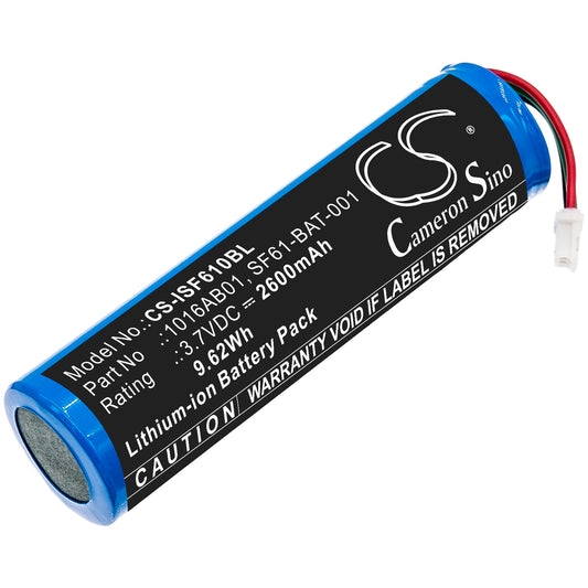Replacement Battery for Intermec SF61 – Barcode Scanner – 2600mAh / 3.7V