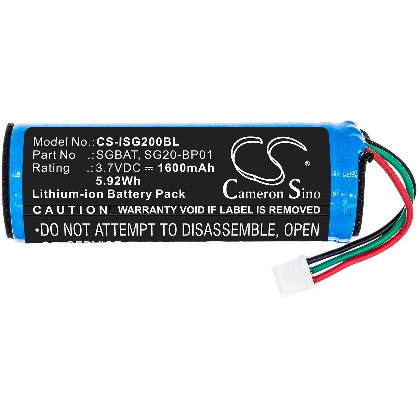 Replacement Battery for Honeywell  SG20 – Barcode Scanner – 1600mAh / 5.92Wh / 3.7V