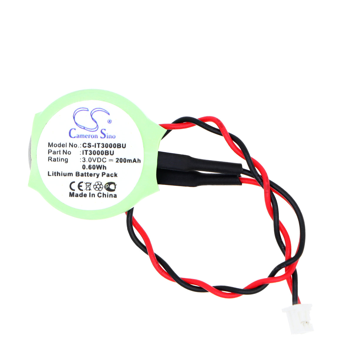 Replacement Battery for Casio IT3000 – CMOS BackUp – 200mAh / 3V