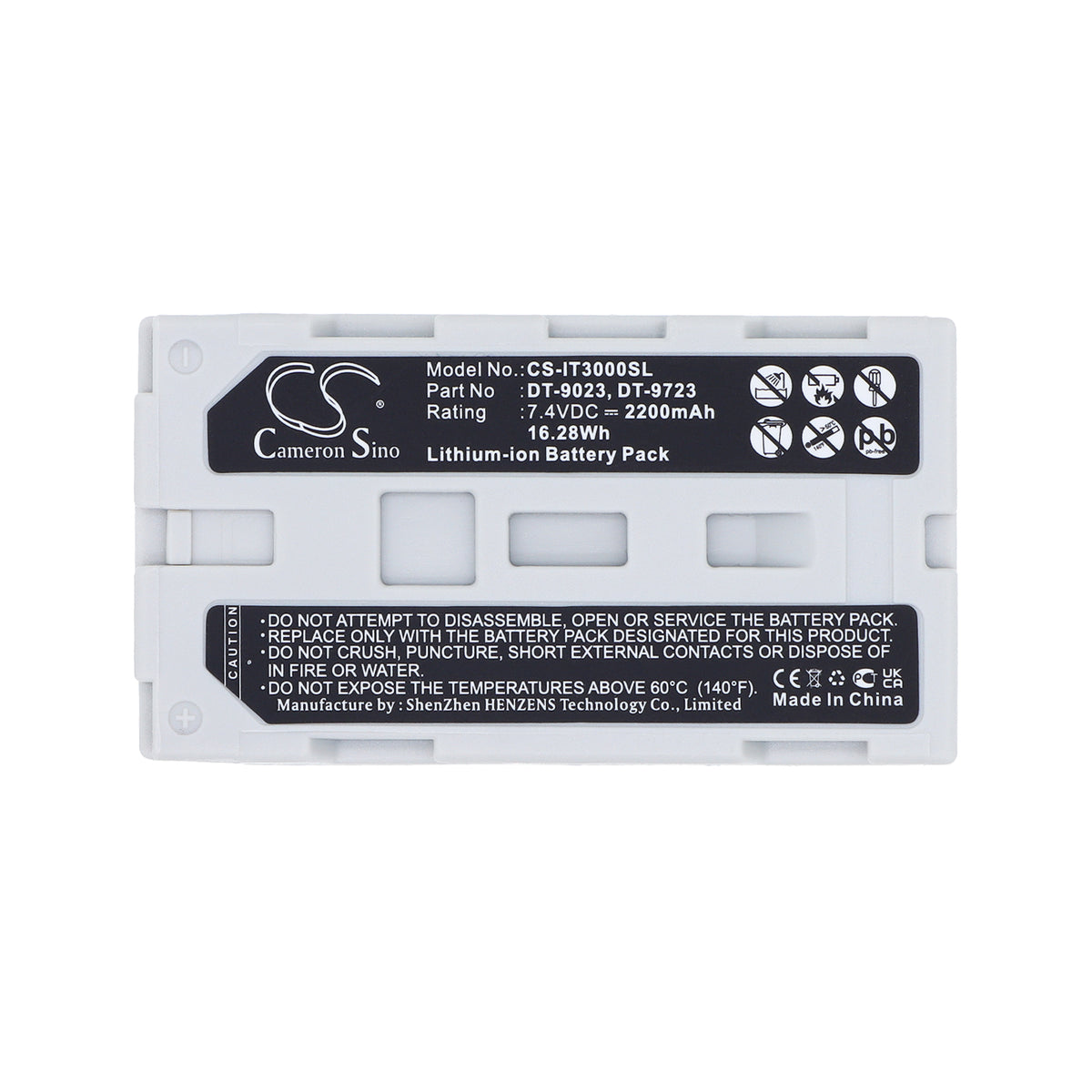 Replacement Battery for Epson | Casio TM-P60 M196A – Barcode Scanner – 2200mAh / 7.4V