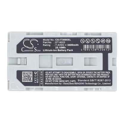 Replacement Battery for Epson | Casio TM-P60 M196A – Barcode Scanner – 3400mAh / 7.4V