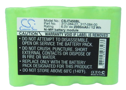 Replacement Battery for Intermec  Pen Key 4000 – Barcode Scanner – 2000mAh / 6.0V