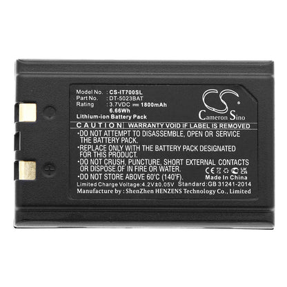 Replacement Battery for Fujitsu  iPAD 100 – Barcode Scanner – 1800mAh / 6.66Wh / 3.7V