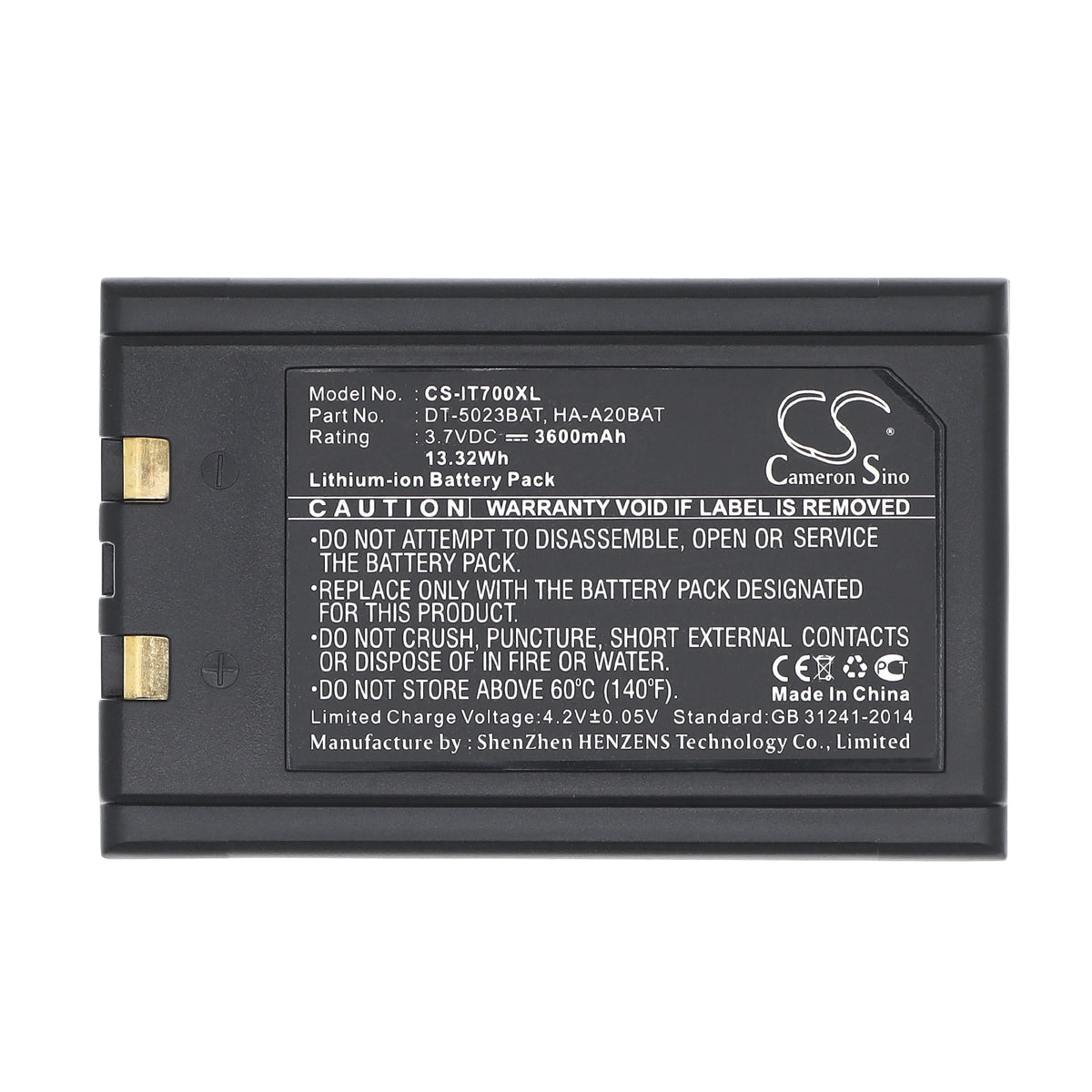 Replacement Battery for Banksys | Casio | Janam | Unitech | Fujitsu | Symbol | Chameleon | Sokkia Xentissimo – Barcode Scanner – 3600mAh / 3.7V