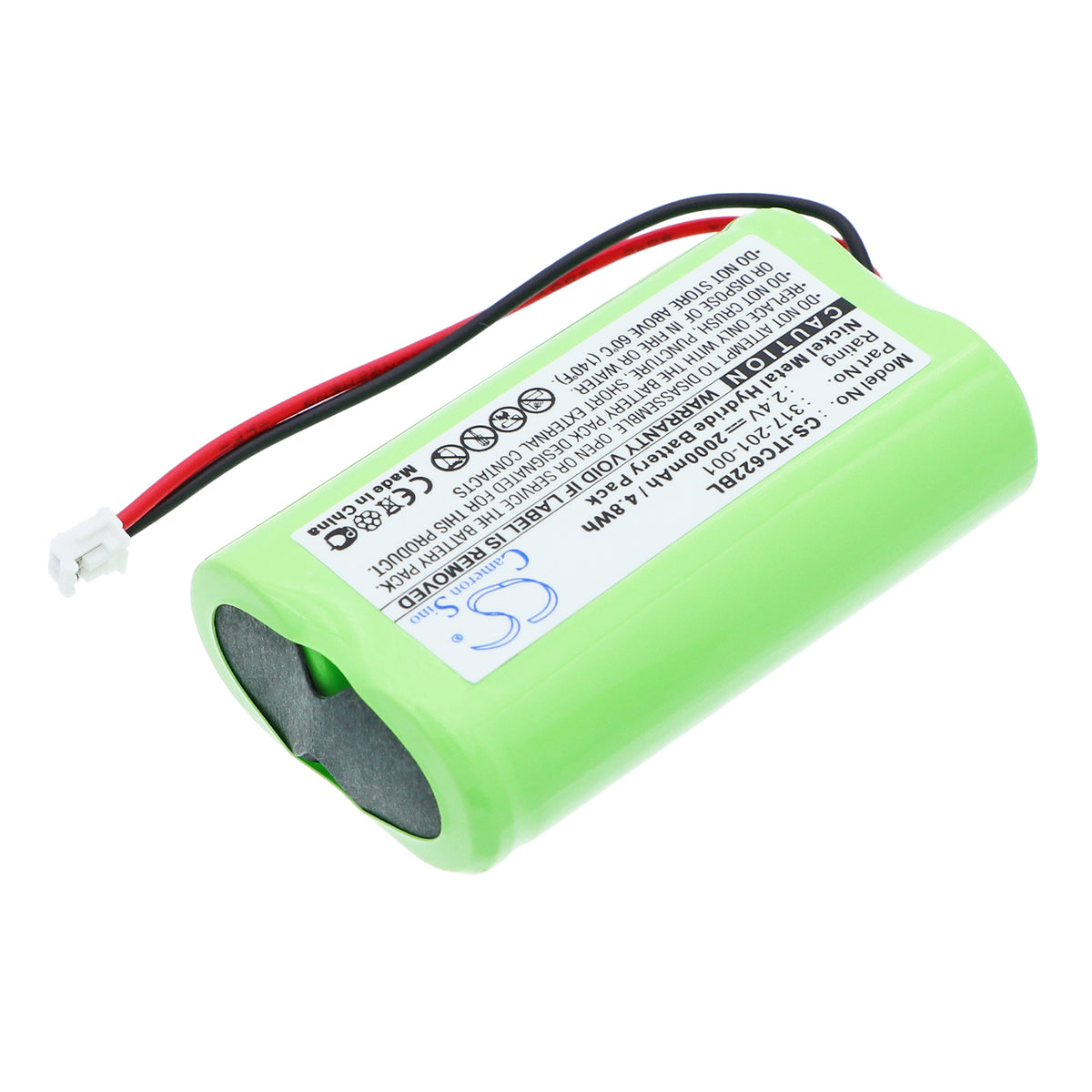 Replacement Battery for Intermec Norand 6210 – Barcode Scanner – 2000mAh / 2.4V