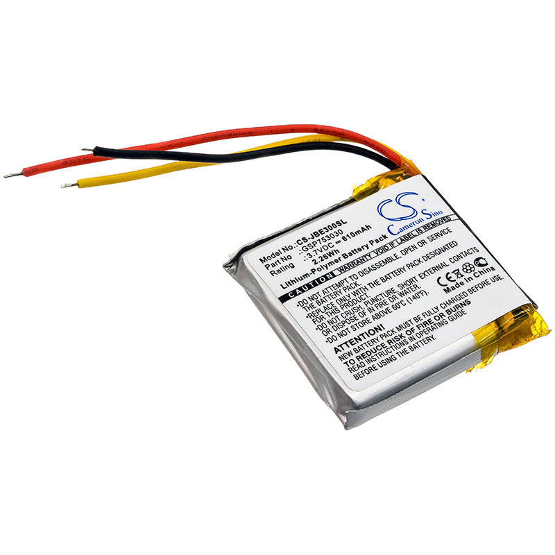 Replacement Battery for JBL Everest Elite 300 – Wireless Headset – 610mAh / 3.7V - image 1