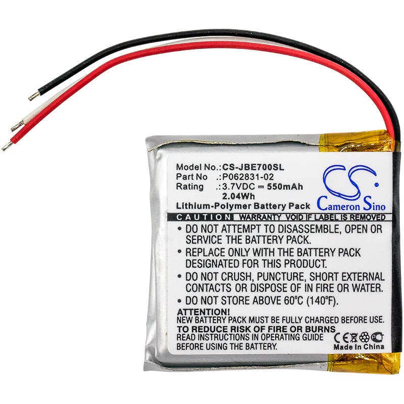 Replacement Battery for JBL Everest 700 – Wireless Headset – 550mAh / 3.7V - image 3