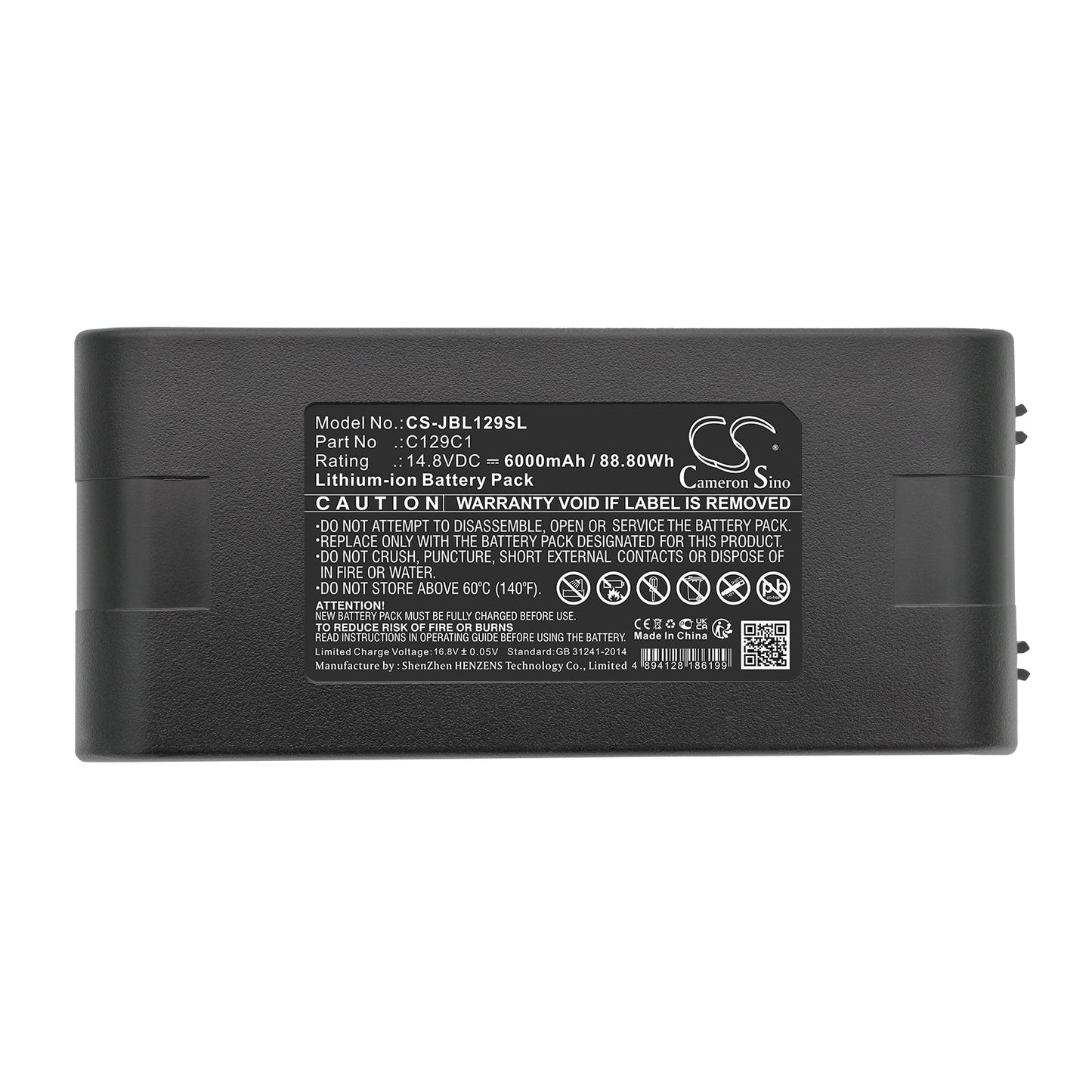 Replacement Battery for JBL  EON ONE Compact – Speaker – 6000mAh / 88.80Wh / 14.8V