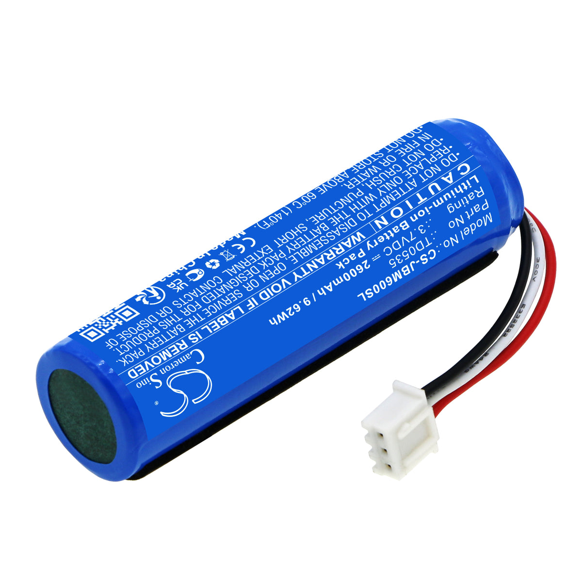 Replacement Battery for JBL KMC 600 – Microphone – 2600mAh / 3.7V