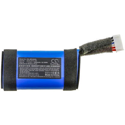 Replacement Battery for JBL  PartyBox On-The-Go – 3000mAh / 22.20Wh