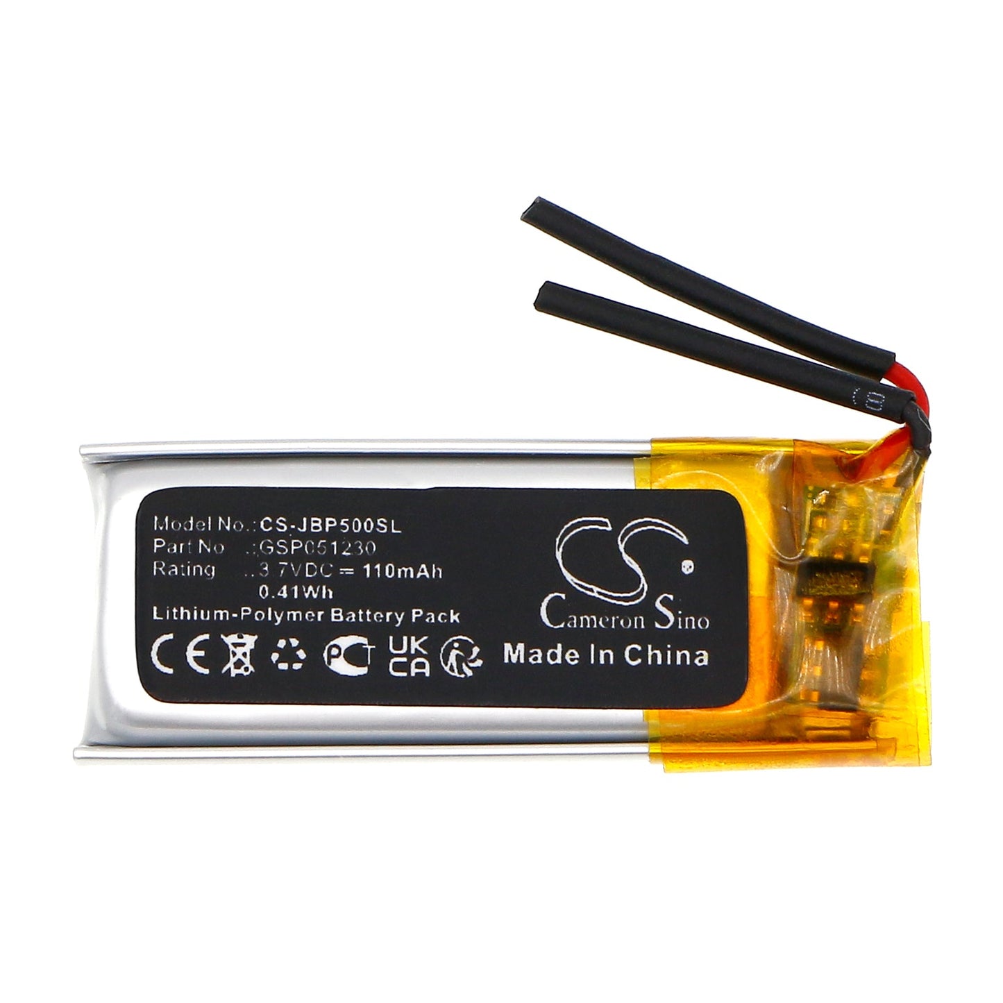 Replacement Battery for JBL  inspire 500 – Wireless Headset – 110mAh / 0.41Wh / 3.7V