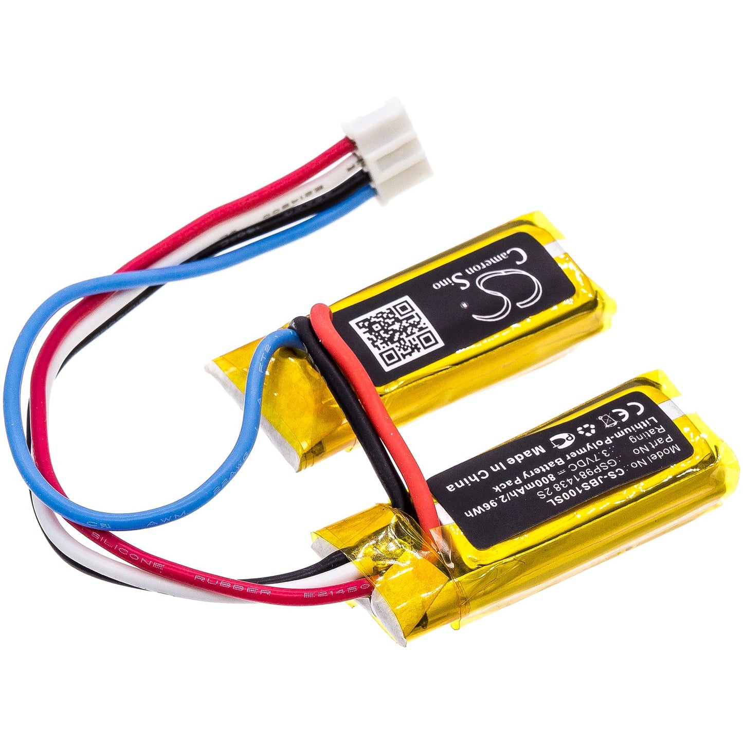 Replacement Battery for JBL  Soundgear – Speaker – 800mAh / 2.96Wh / 3.7V