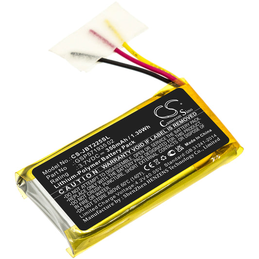 Replacement Battery for JBL Tune 225 TWS Charging Case – Wireless Headset – 350mAh / 3.7V