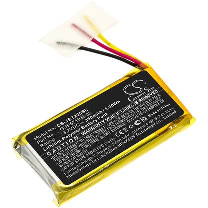 Replacement Battery for JBL  Tune 225 TWS Charging Case – Wireless Headset – 350mAh / 1.30Wh / 3.7V