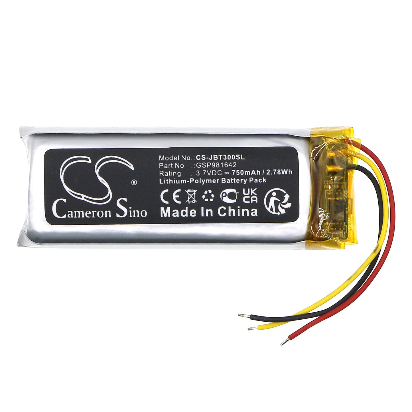 Replacement Battery for JBL TUNE Beam Charging Base – Wireless Headset – 750mAh / 3.7V - image 3
