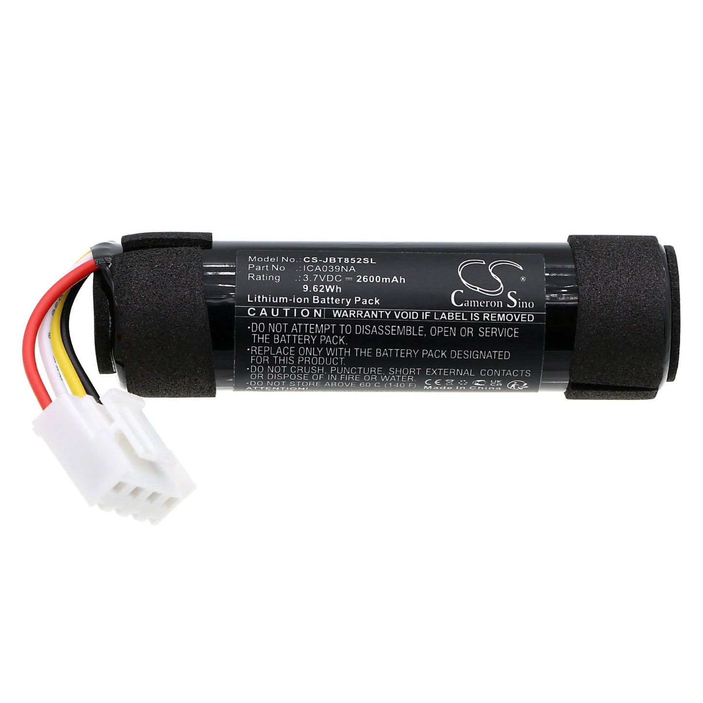 Replacement Battery for JBL  BAR 800 – Speaker – 2600mAh / 9.62Wh / 3.7V