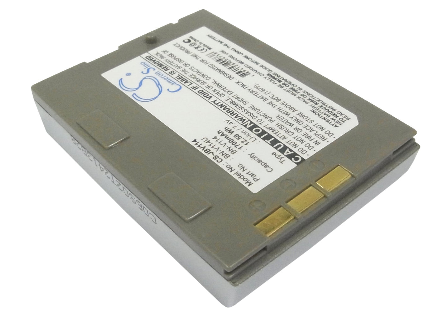 Replacement Battery for JVC GR-DVP3 – Camera – 1700mAh / 7.4V - image 2