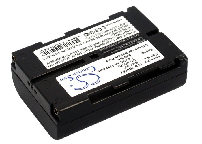 Replacement Battery for JVC GR-DV3 – Camera – 1300mAh / 7.4V - image 2