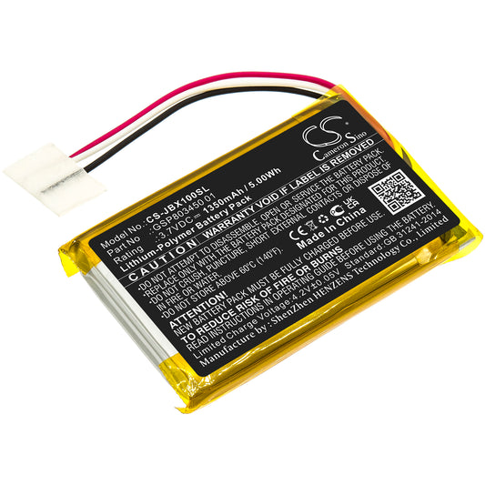 Replacement Battery for JBL Free Charging Case – Wireless Headset – 1350mAh / 3.7V
