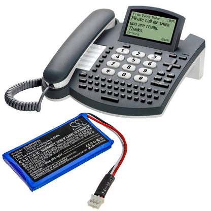 Replacement Battery for Jablocom GDP-04i – Cordless Phone – 1300mAh / 3.7V