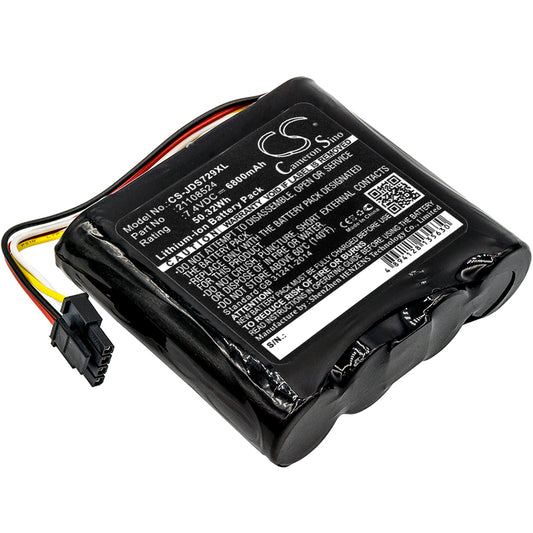 Replacement Battery for JDSU 21129596 000 – Equipment, Survey, Test – 6800mAh / 7.4V