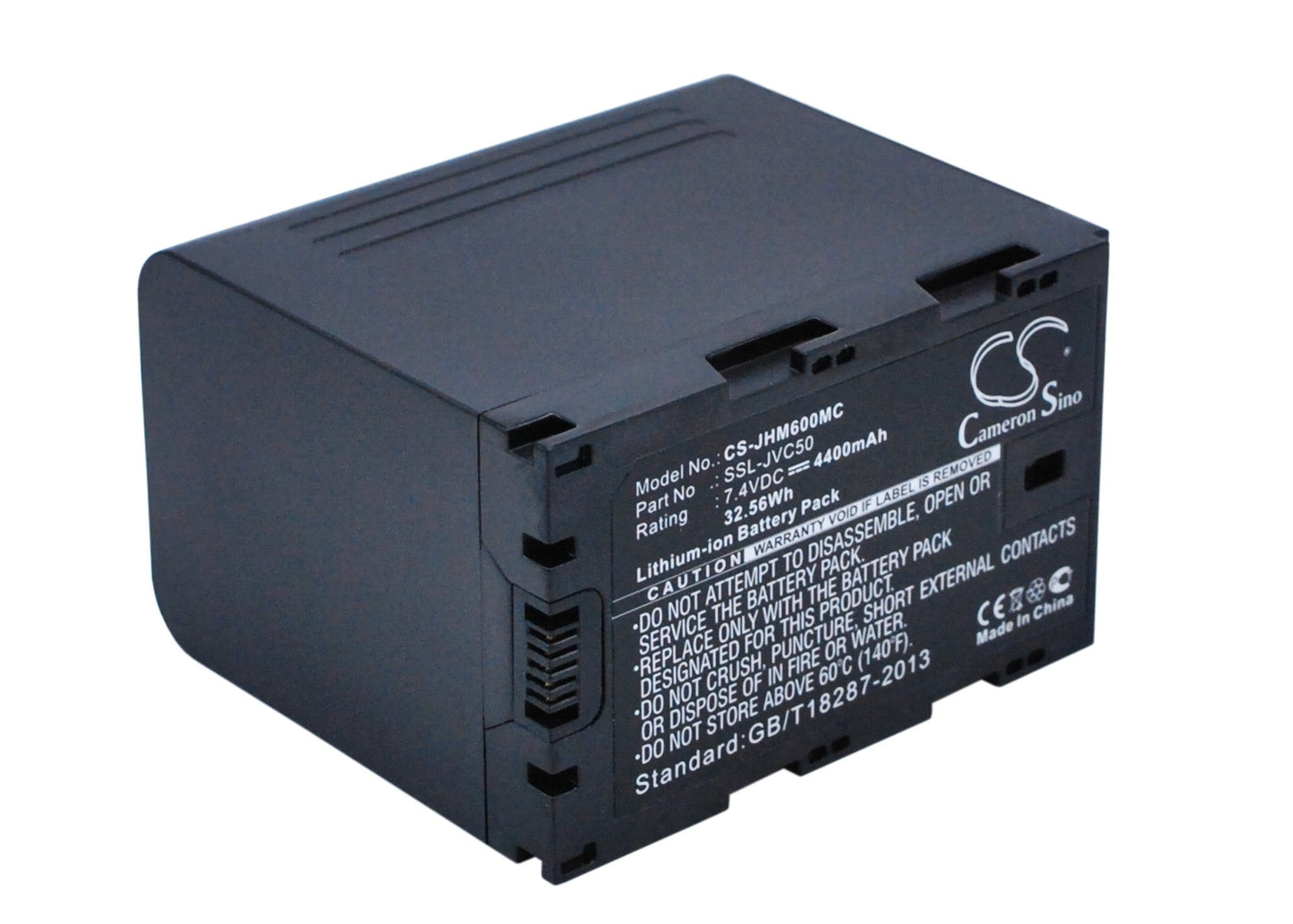 Replacement Battery for JVC  GY-HM200 – Camera – 4400mAh / 32.56Wh / 7.4V
