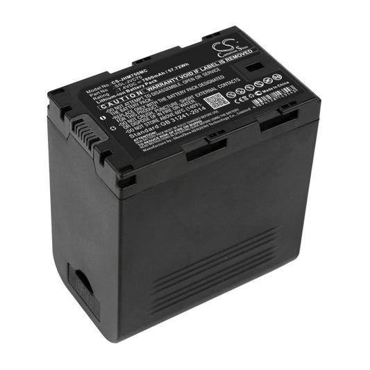 Replacement Battery for JVC GY-HMQ10 – Camera – 7800mAh / 7.4V
