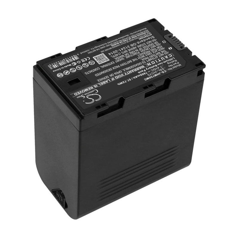 Replacement Battery for JVC GY-HMQ10 – Camera – 7800mAh / 7.4V