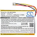 Replacement Battery for JBL  Clip 3 – 1000mAh / 3.70Wh
