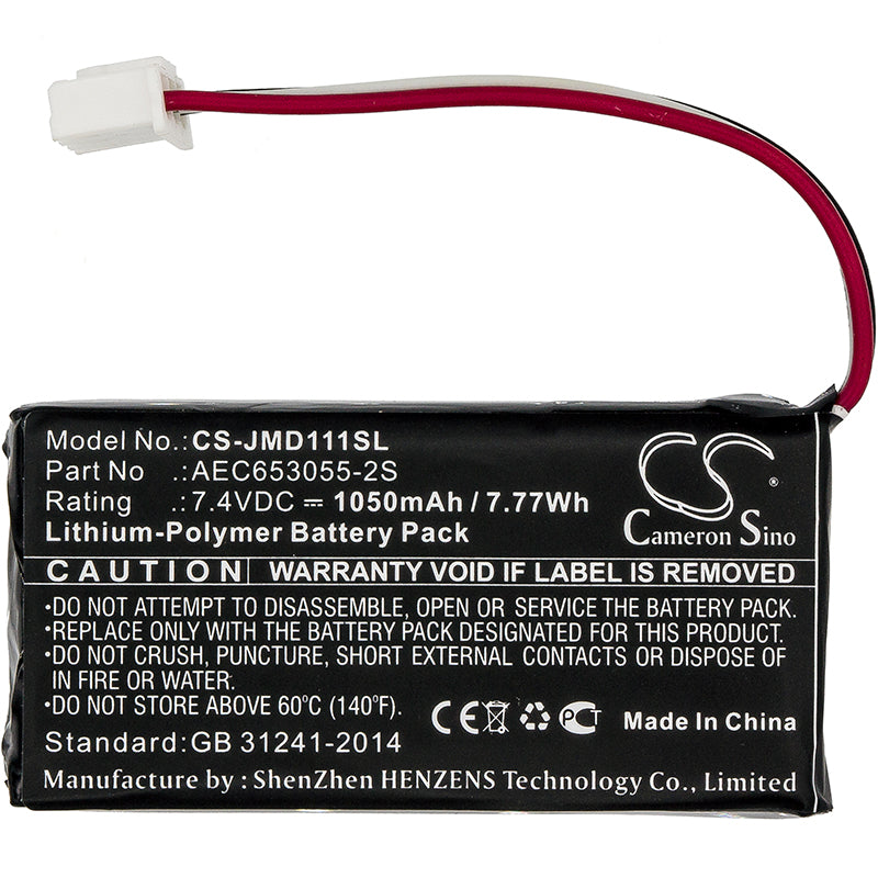 Replacement Battery for JBL  Flip – 1050mAh / 7.77Wh