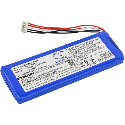 Replacement Battery for JBL Pulse 2 – Speaker – 6000mAh / 3.7V