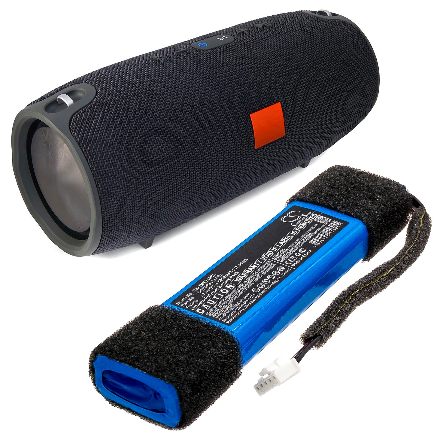 Replacement Battery for JBL  Xtreme Splashproof – 5000mAh / 37.00Wh