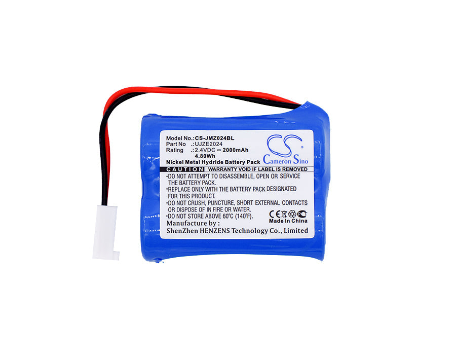 Replacement Battery for JAY  Transmitter UJ – Crane Remote Control – 2000mAh / 4.80Wh / 2.4V