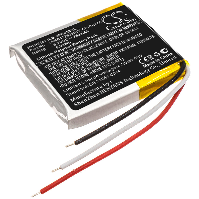 Replacement Battery for Jabra Engage 75 convertible – Wireless Headset – 250mAh / 3.7V - image 1