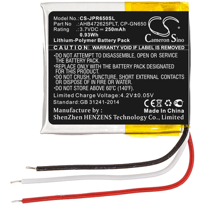 Replacement Battery for Jabra Engage 75 convertible – Wireless Headset – 250mAh / 3.7V - image 3
