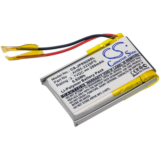 Replacement Battery for Jabra Pro 900 – Wireless Headset – 250mAh / 3.7V