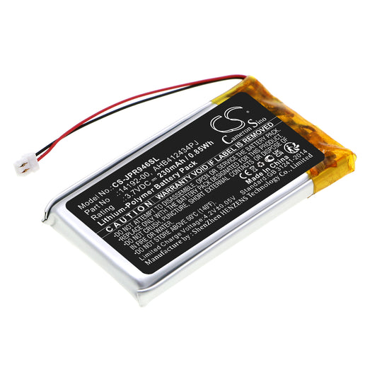 Replacement Battery for Jabra Pro 9460 – Wireless Headset – 230mAh / 3.7V