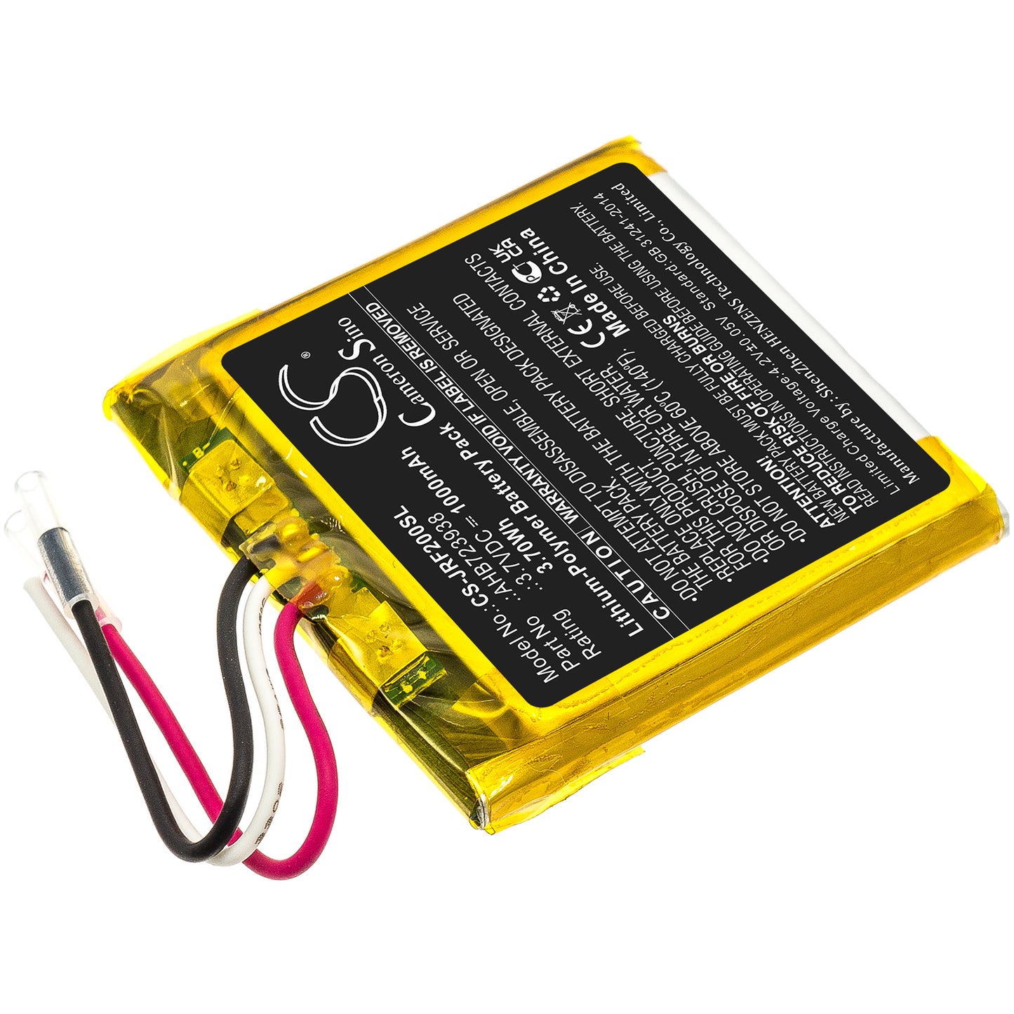 Replacement Battery for Jabra  HFS200 – 1000mAh / 3.70Wh