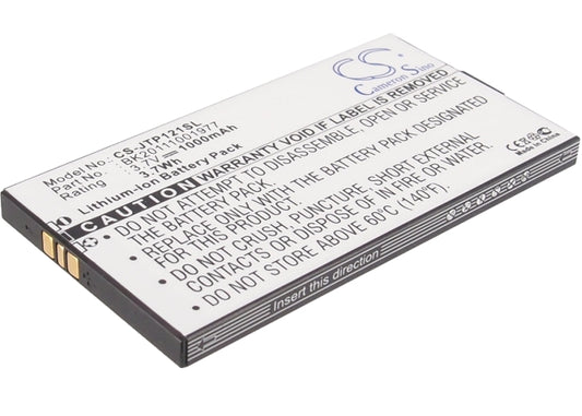 Replacement Battery for JCB Toughphone Tradesman – Mobile, SmartPhone – 1000mAh / 3.7V