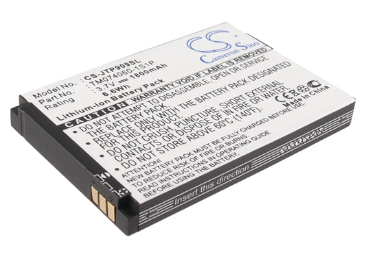 Replacement Battery for JCB Toughphone Pro-Smart – Mobile, SmartPhone – 1800mAh / 3.7V