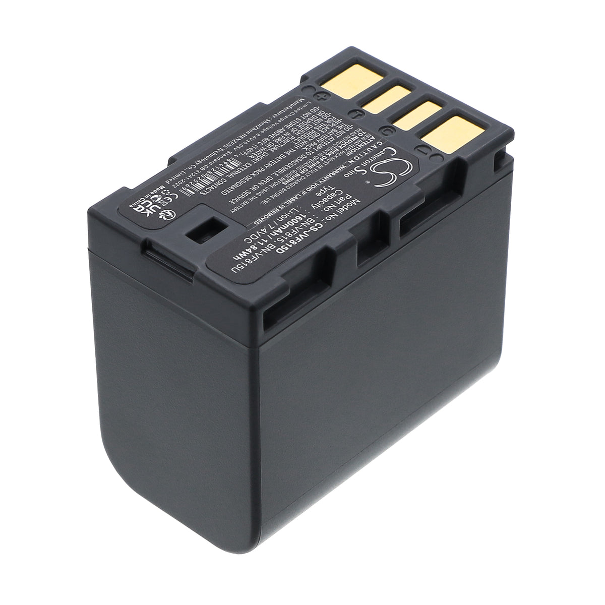 Replacement Battery for JVC GR-D796 – Camera – 1600mAh / 7.4V