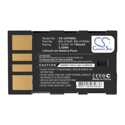 Replacement Battery for JVC GZ-X900 – Camera – 750mAh / 7.4V