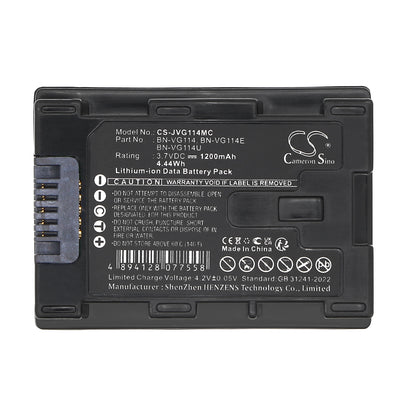 Replacement Battery for JVC GZ-HD620 – Camera – 1200mAh / 3.7V
