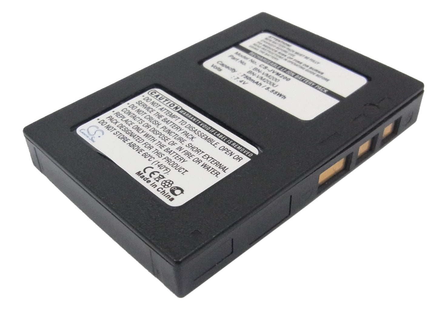 Replacement Battery for JVC  GZ-MC100 – Camera – 750mAh / 7.4V