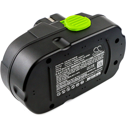 Replacement Battery for Kawasaki 19.2V Unisource – Power Tool – 2000mAh / 19.2V