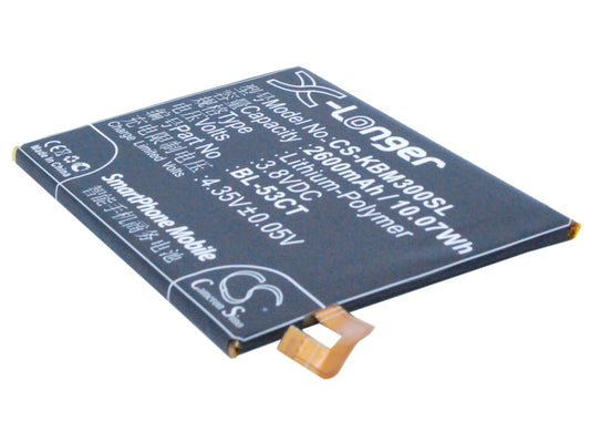 Replacement Battery for KOOBEE M3 – Mobile, SmartPhone – 2650mAh / 3.8V